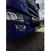 Grillmontering af lygter Scania